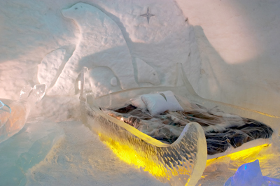 An Ice Hotel in Sweden